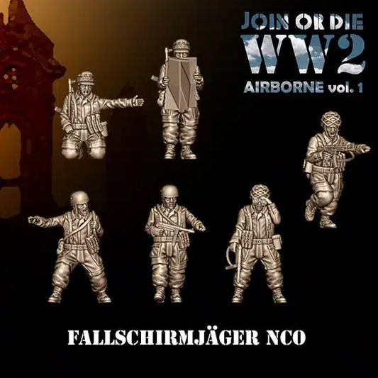 28mm German FALLSCHIRMJÄGER NCO