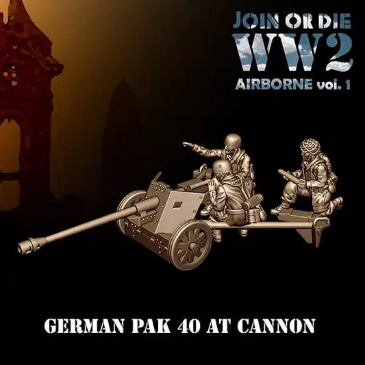 28mm German FALLSCHIRMJÄGER PaK 40
