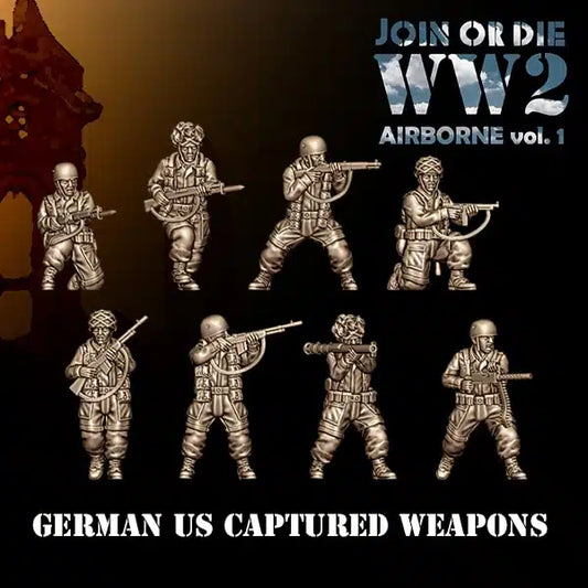 28mm German FALLSCHIRMJÄGER US Captured Weapons