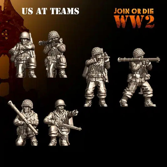 28mm US Army G.I. AT Teams