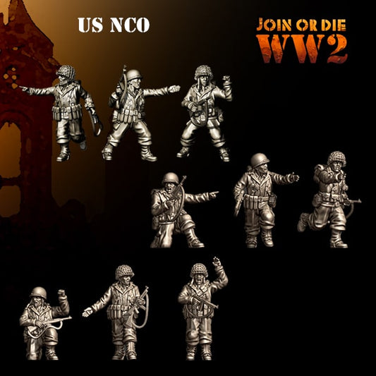 28mm US Army G.I. NCO