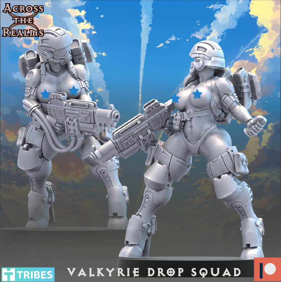 28mm Valkyrie Drop Squad
