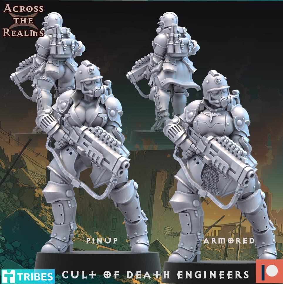 28mm Cult of Death Engineers
