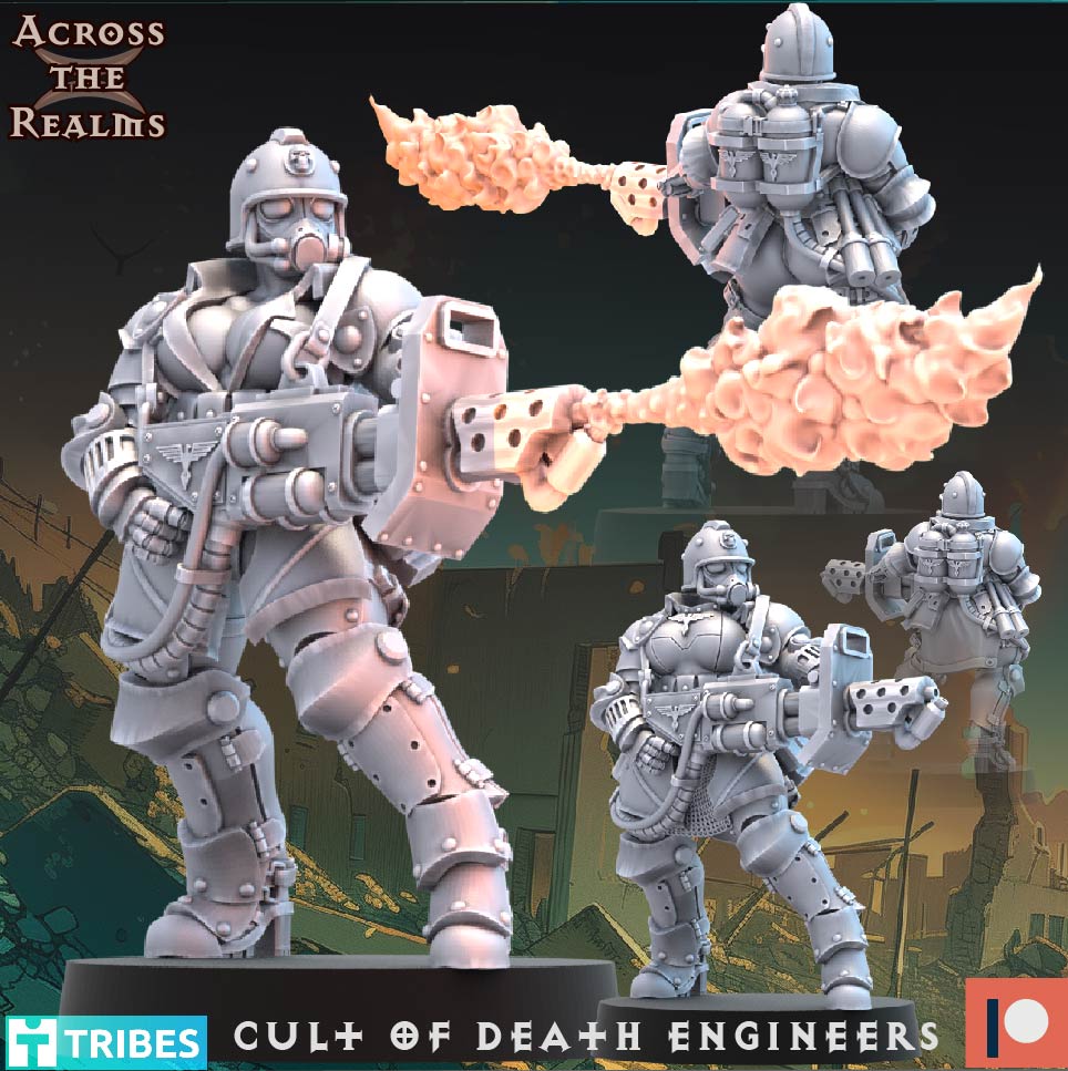 28mm Cult of Death Engineers