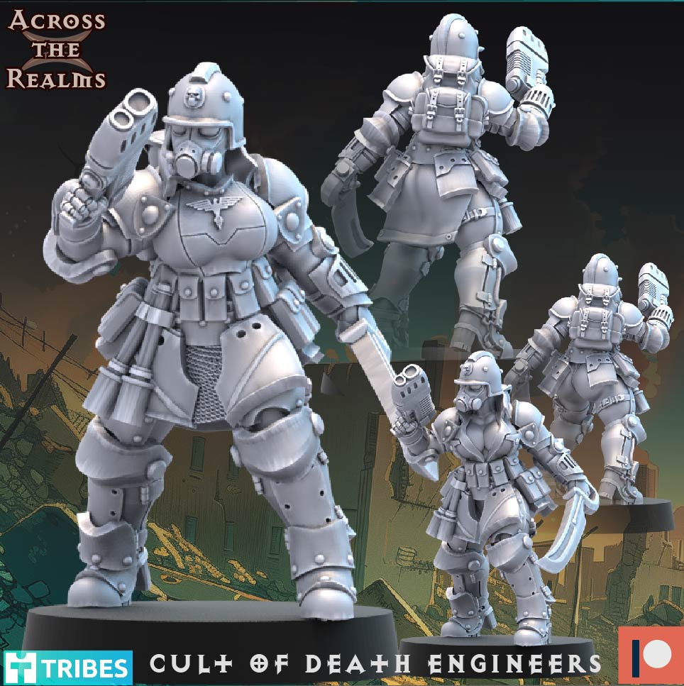 28mm Cult of Death Engineers