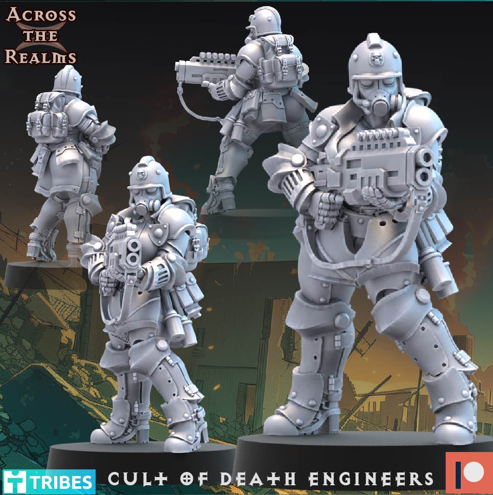 28mm Cult of Death Engineers