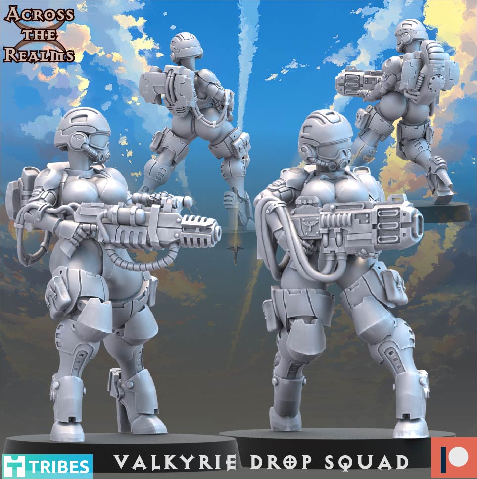 28mm Valkyrie Drop Squad