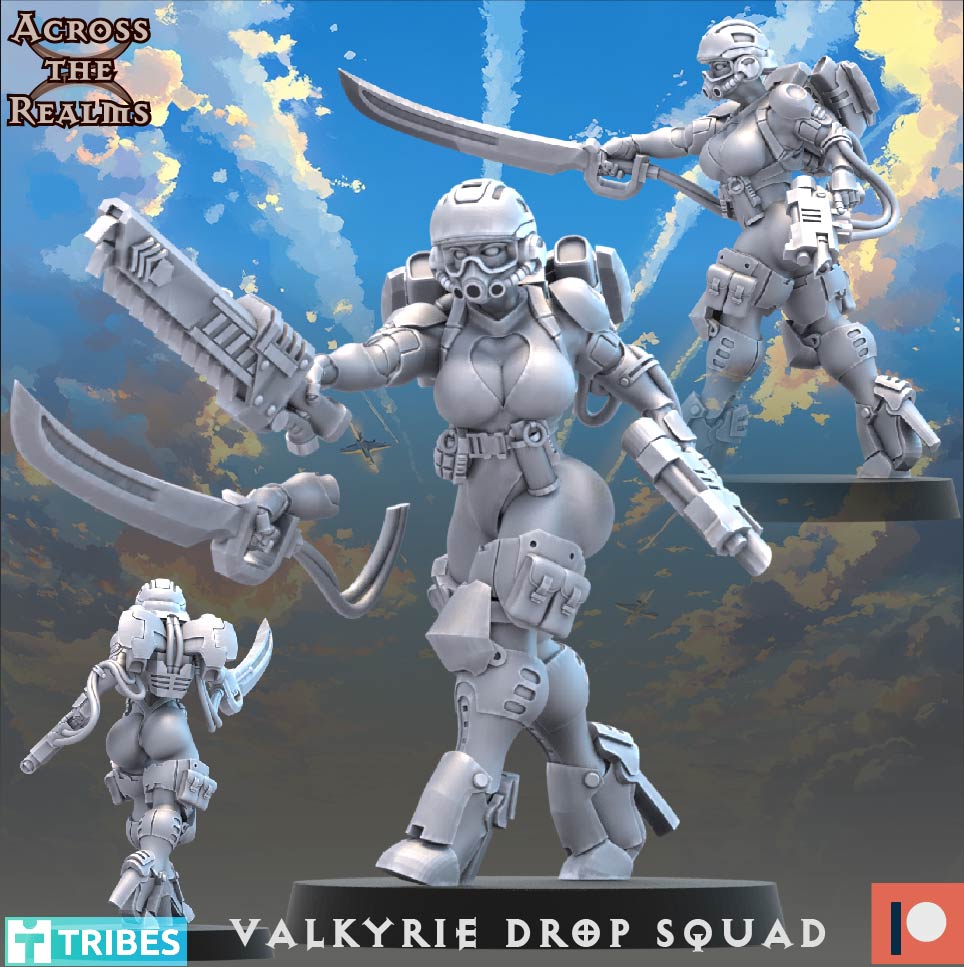 28mm Valkyrie Drop Squad