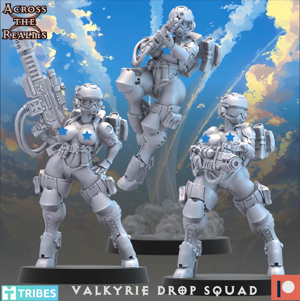 28mm Valkyrie Drop Squad