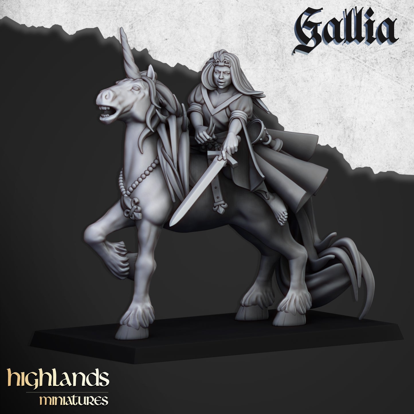 28mm Lady of Gallia - Gallia