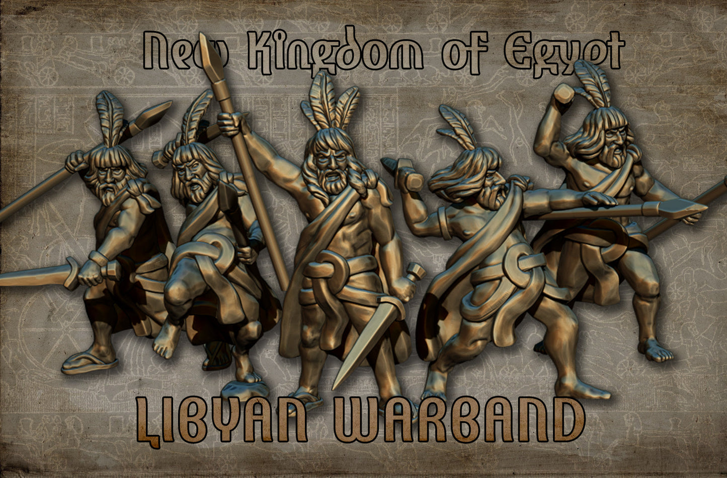 28mm Libyan Warband