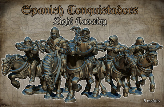 28mm Spanish Conquistador Cavalry