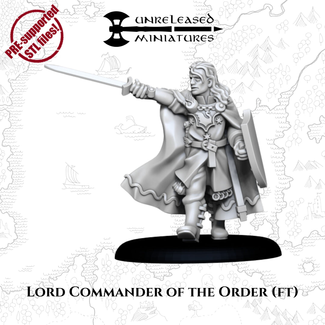 28mm Lord Commander of the Order (ft)
