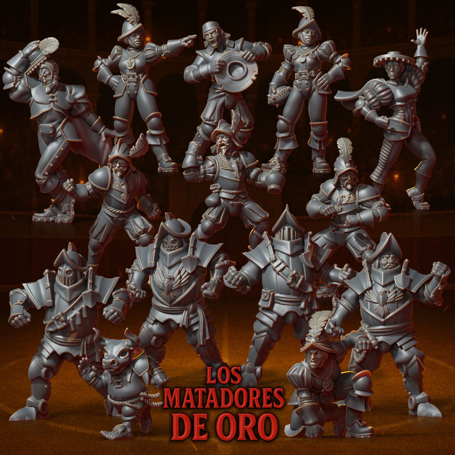 28mm Los Matadores de Oro Team