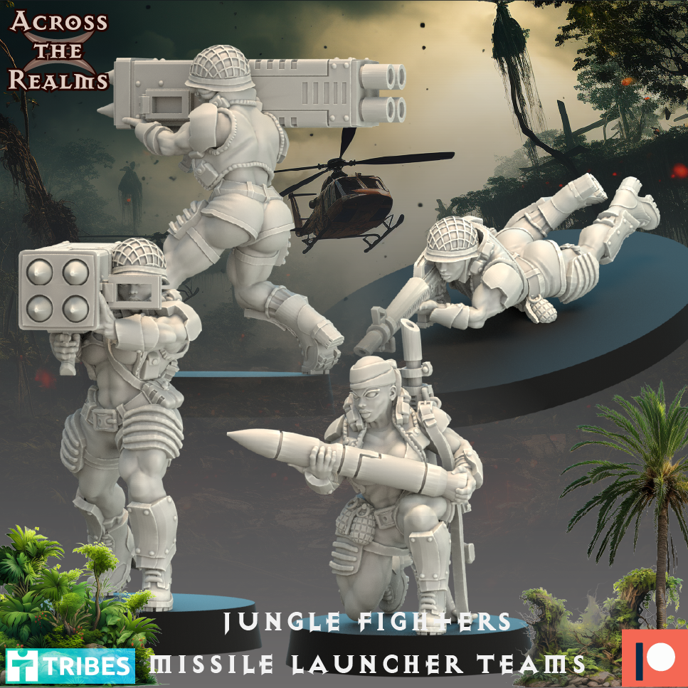28mm Jungle Fighters Missile Launcher Teams