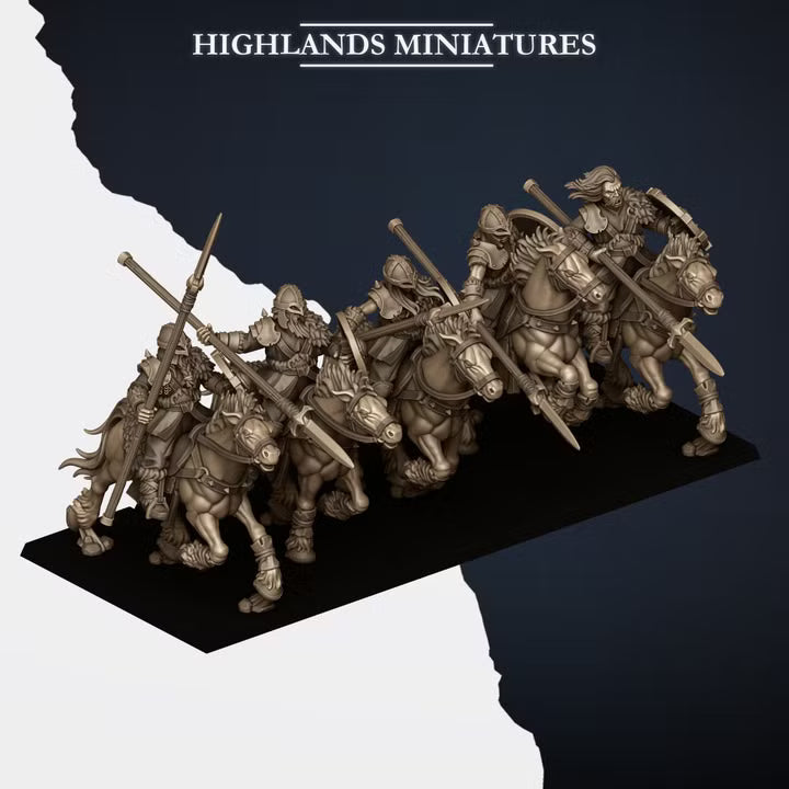 MOUNTED NORSE RAIDERS