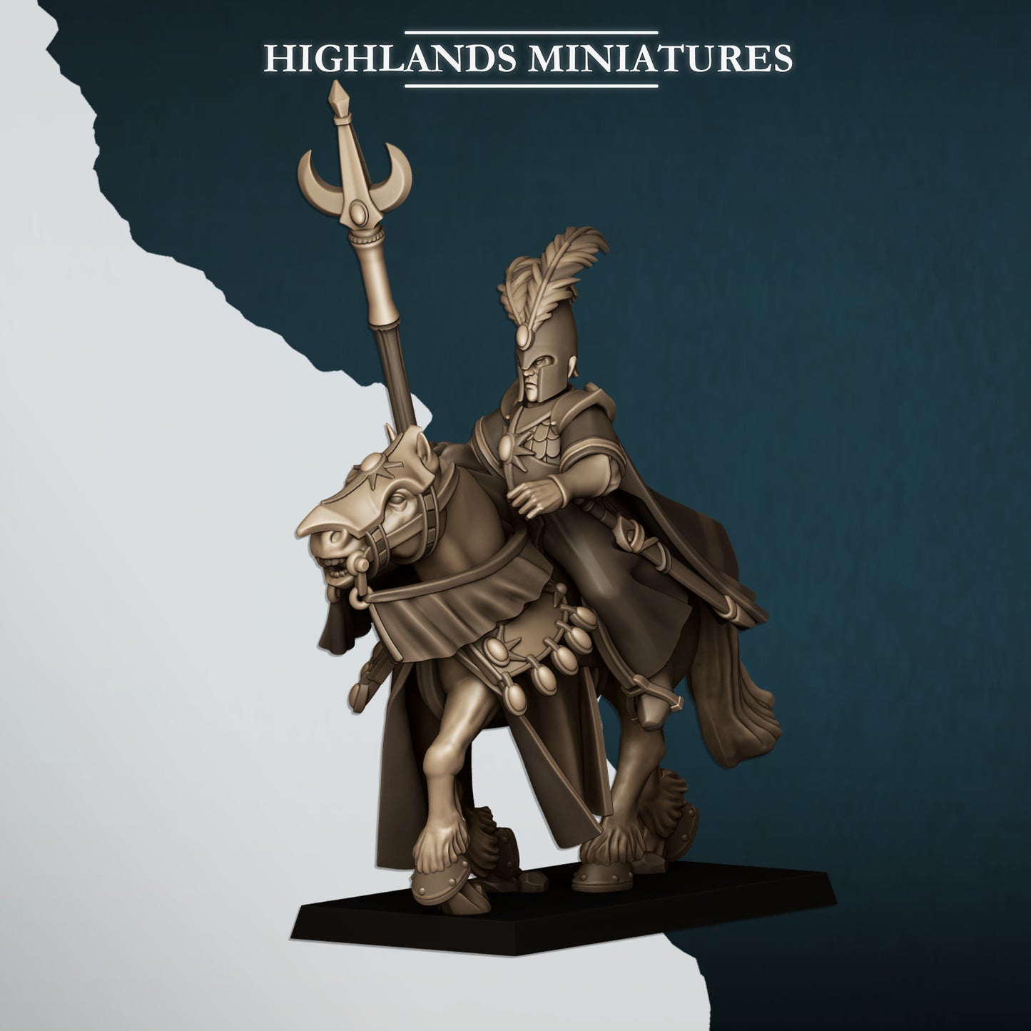 28mm Mage on Horse - Aegean Elves