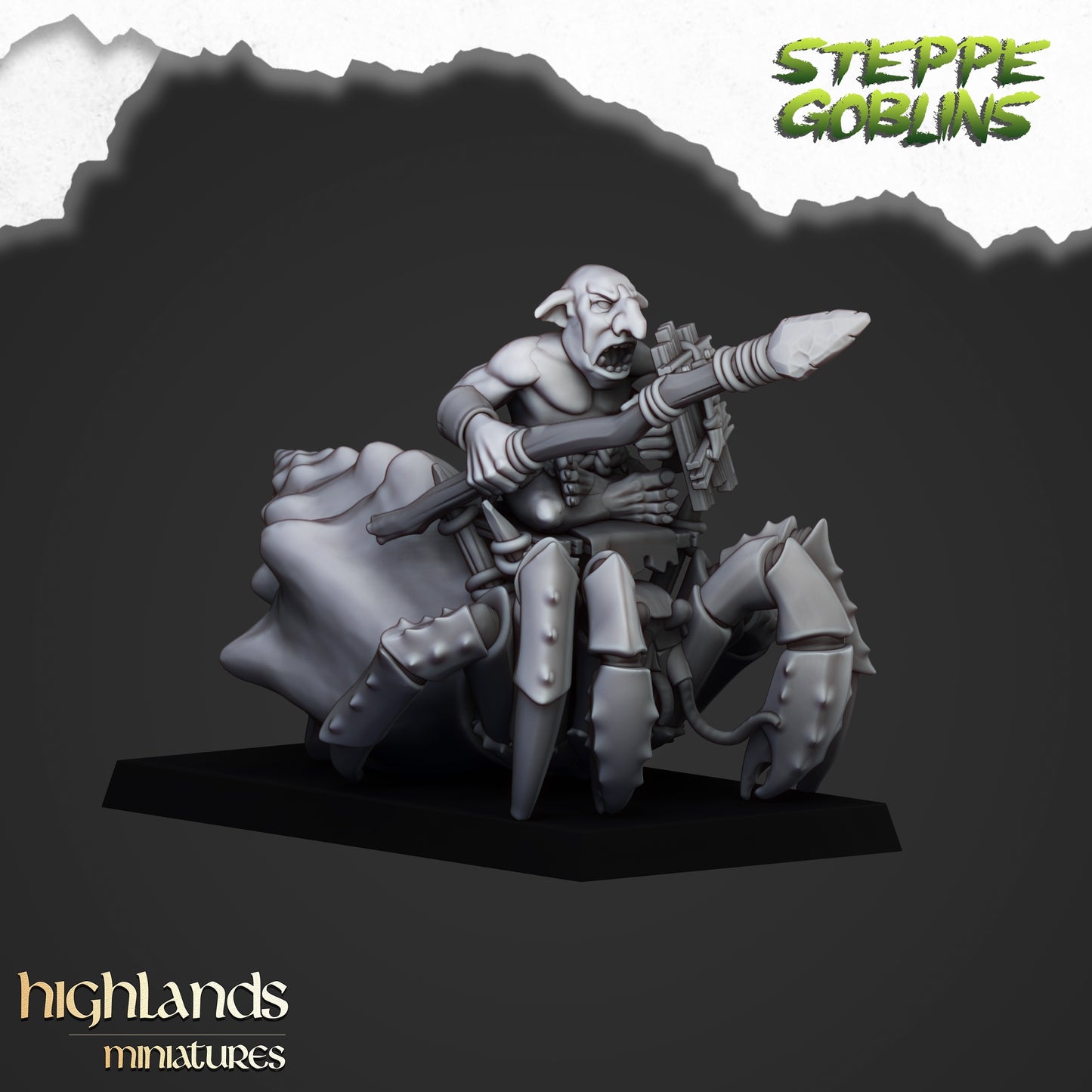 28mm Mounted Coast Goblins - Orc & Goblin Tribes
