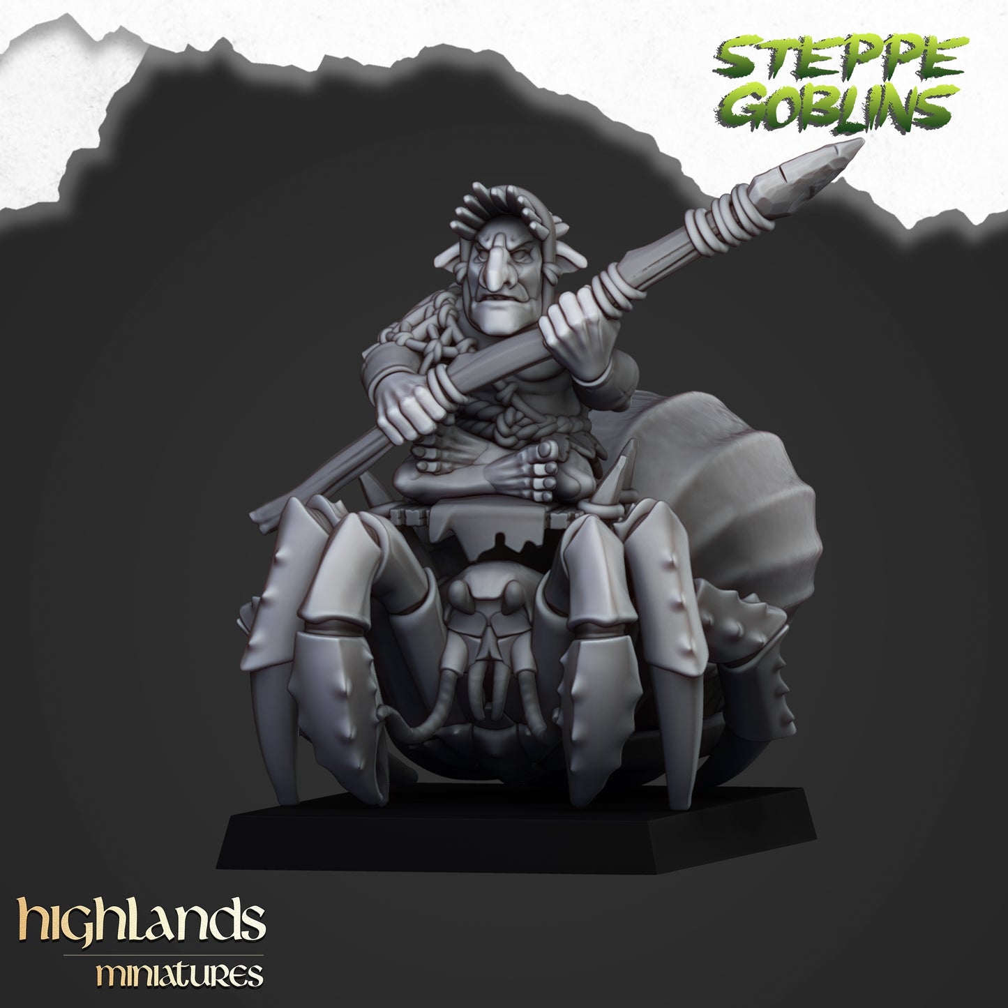 28mm Mounted Coast Goblins - Orc & Goblin Tribes