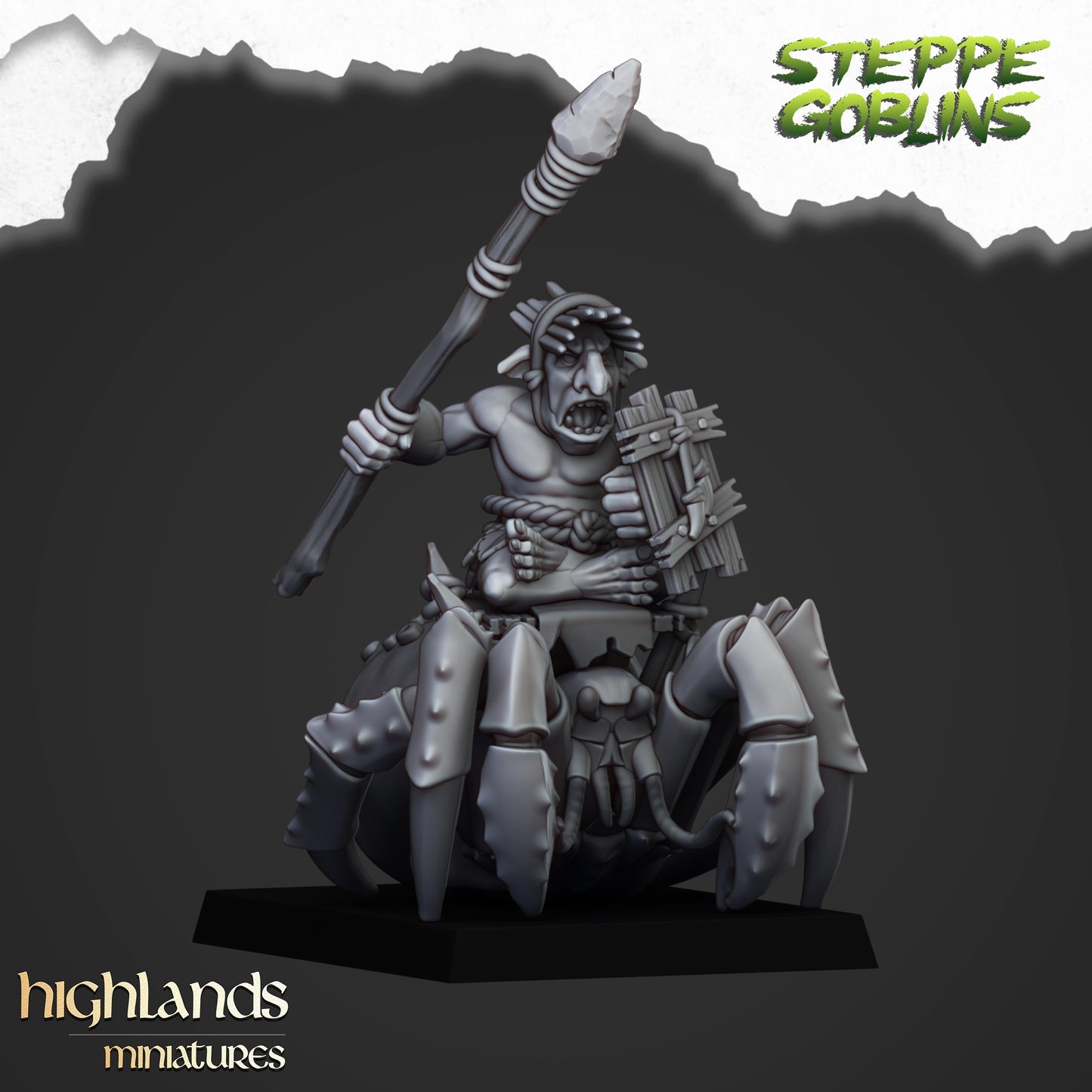 28mm Mounted Coast Goblins - Orc & Goblin Tribes