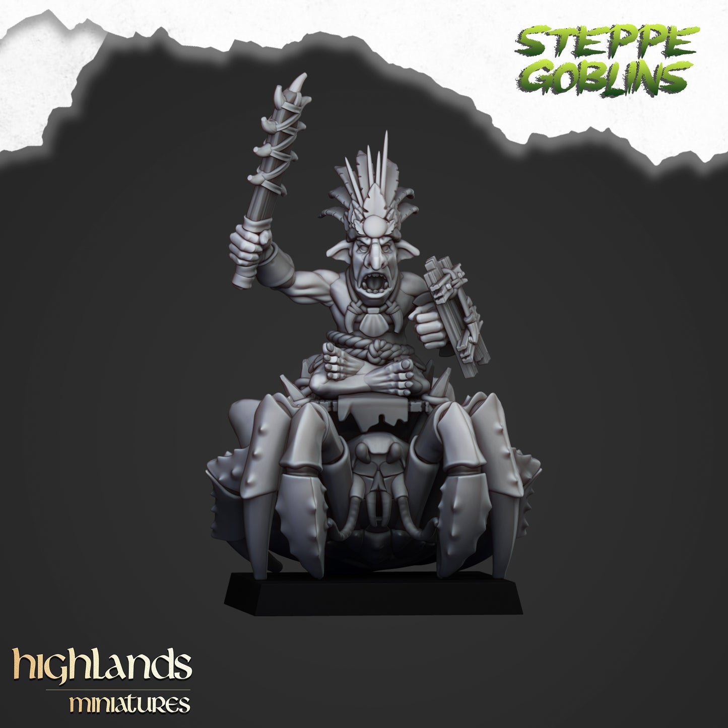 28mm Mounted Coast Goblins - Orc & Goblin Tribes
