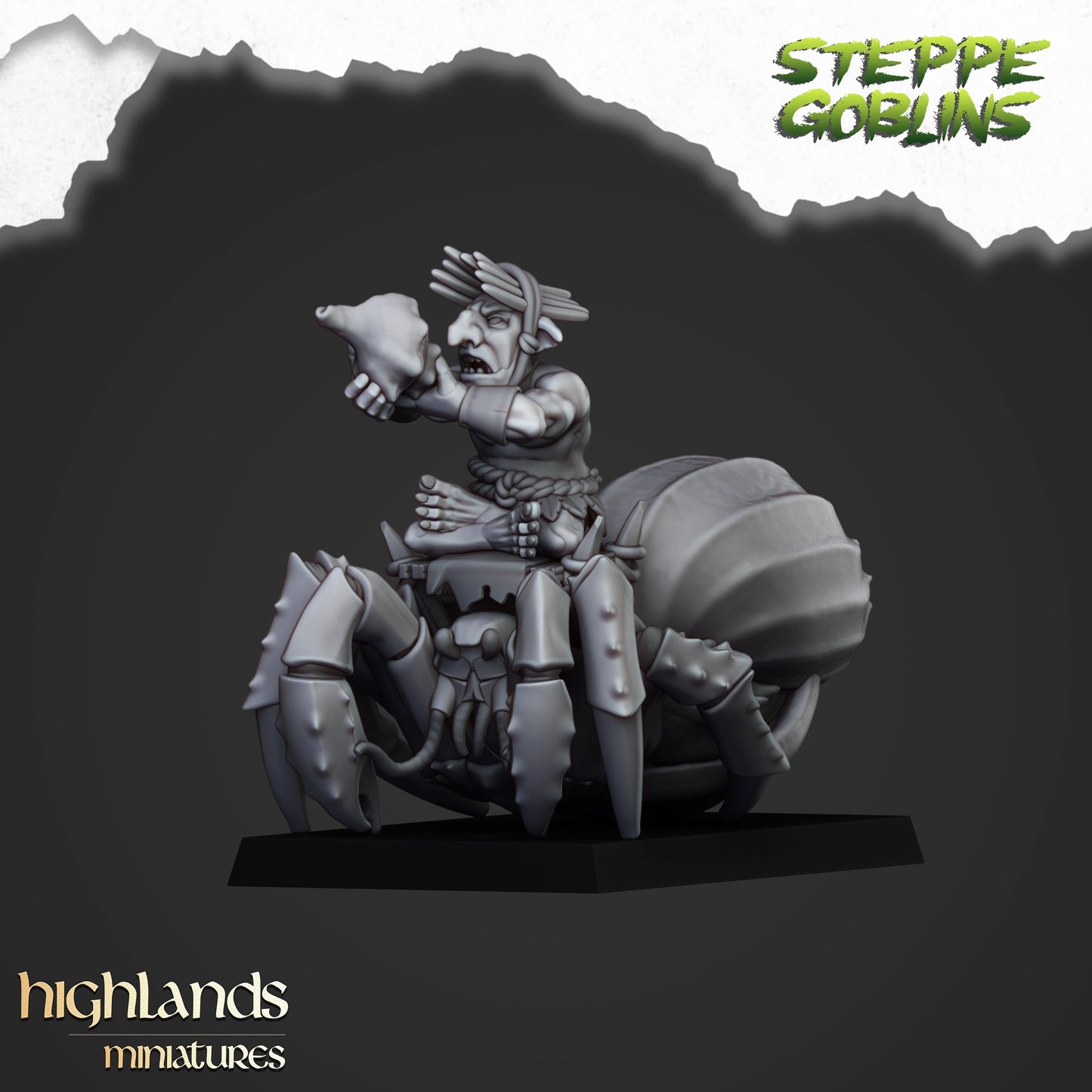 28mm Mounted Coast Goblins - Orc & Goblin Tribes