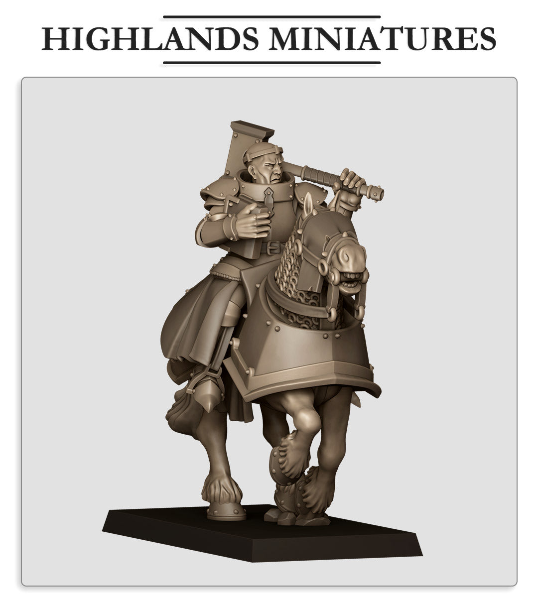 28mm Mounted Battle Priest - Sunland