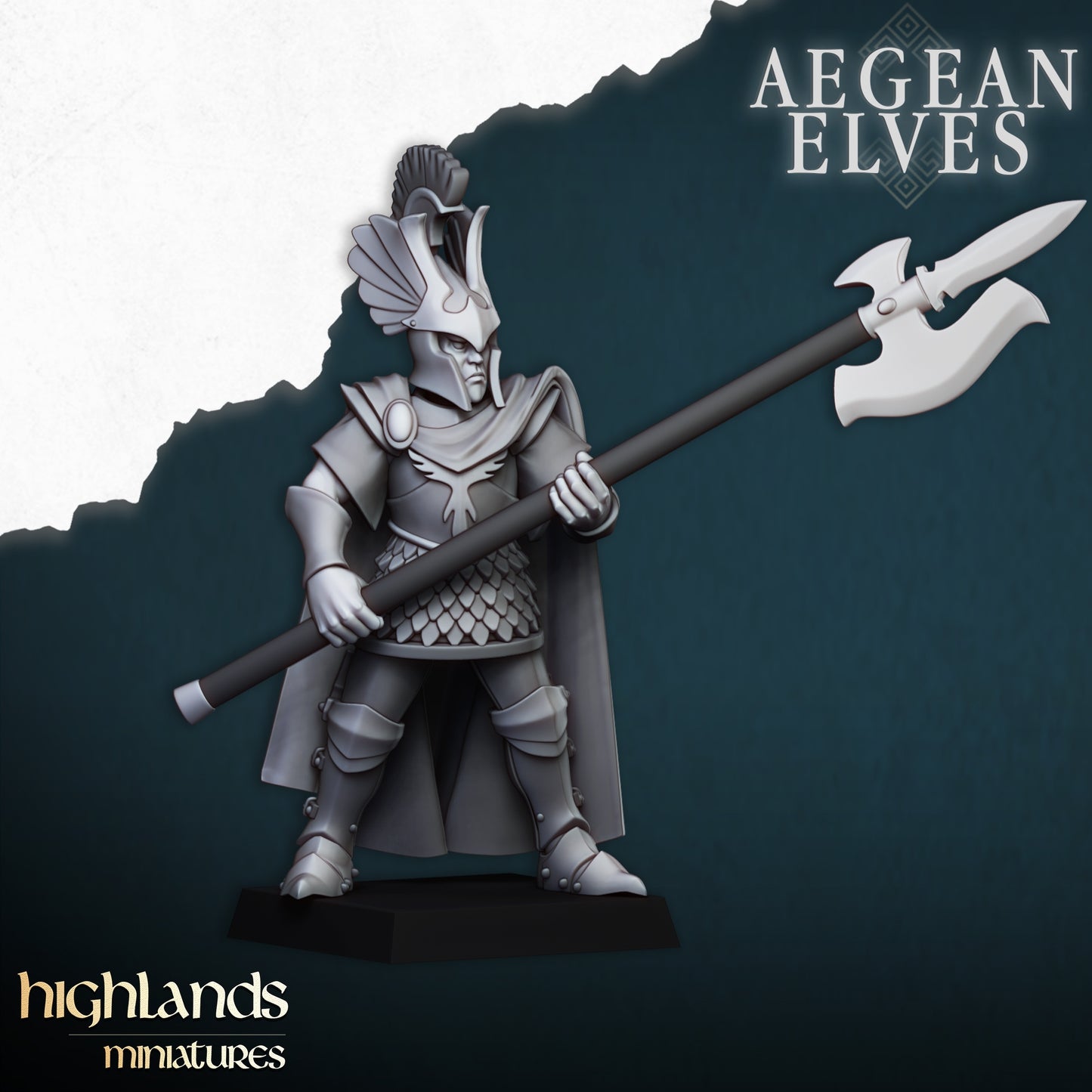 28mm Mycenaean Guard - Aegean Elves