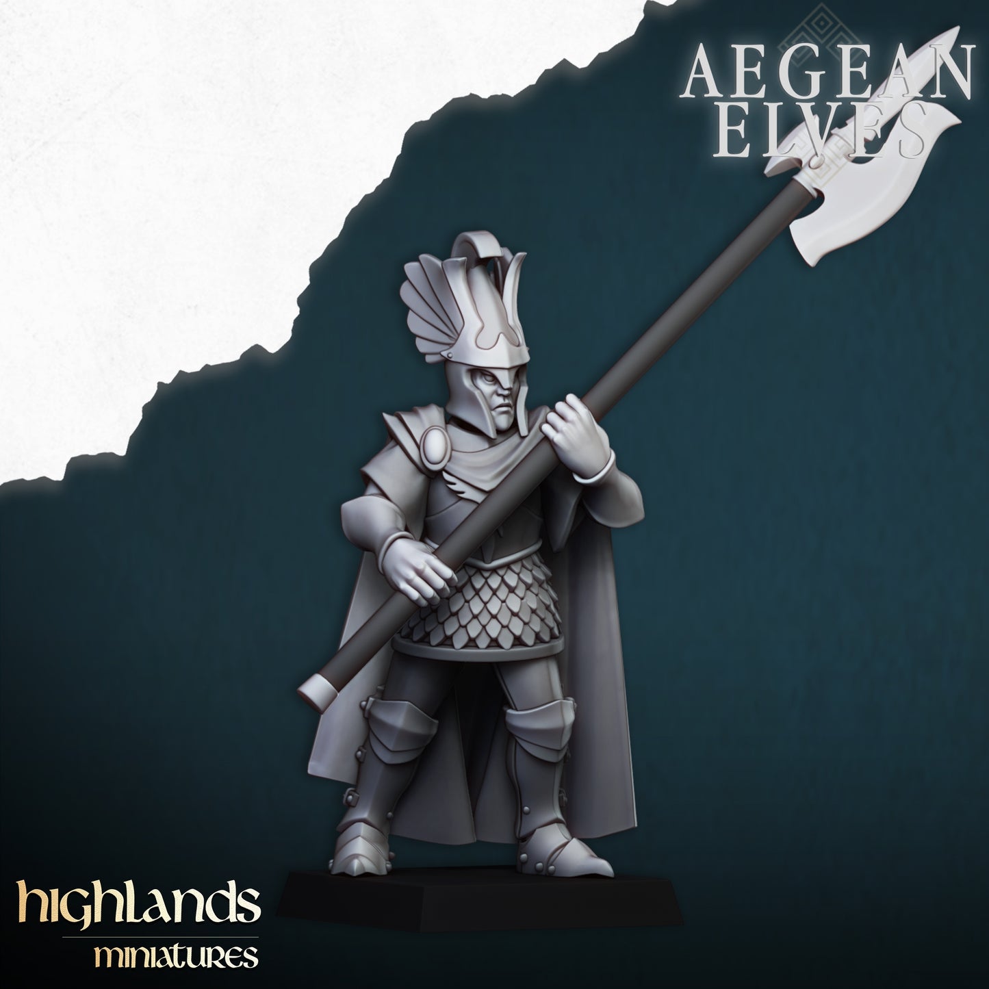 28mm Mycenaean Guard - Aegean Elves