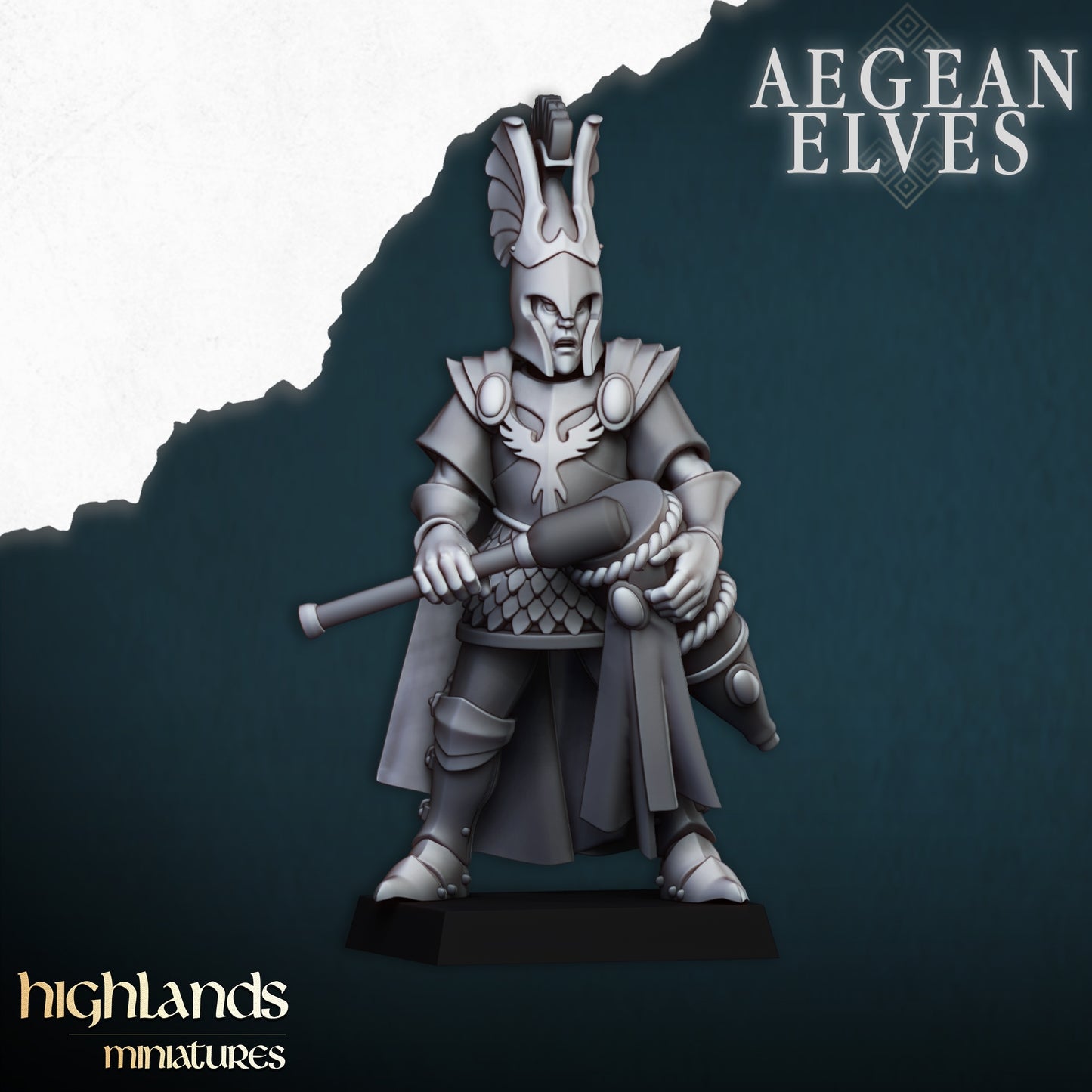 28mm Mycenaean Guard - Aegean Elves
