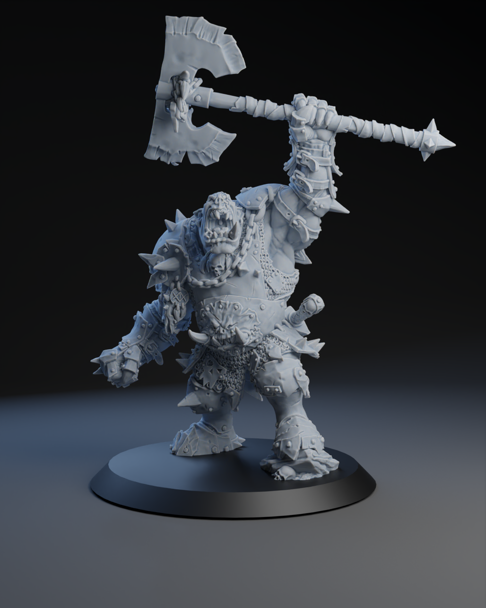 28mm Orc Warlord