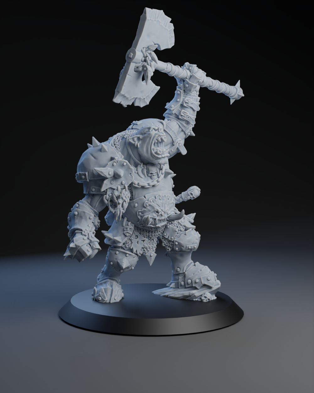 28mm Orc Warlord