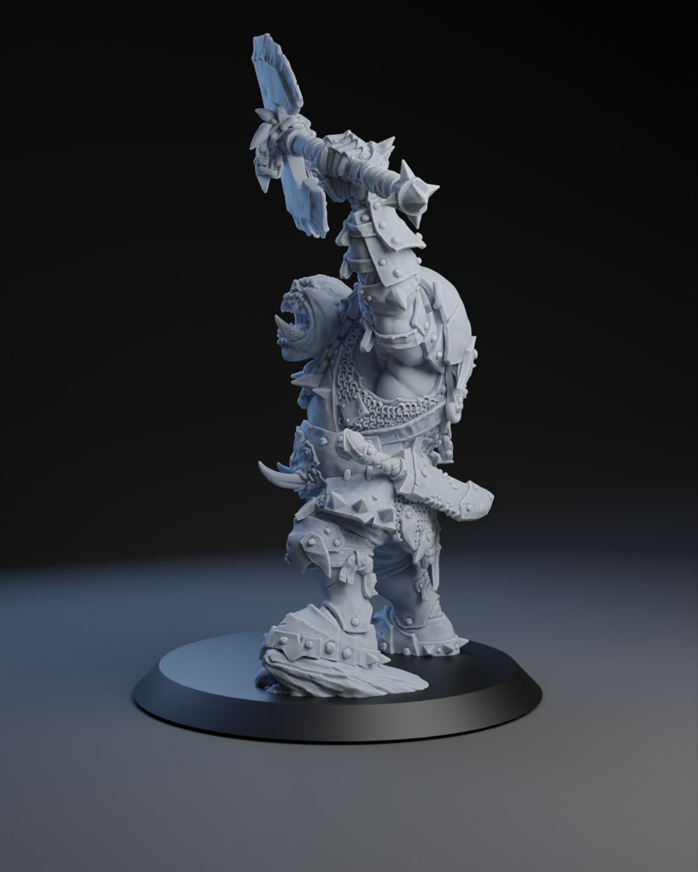 28mm Orc Warlord