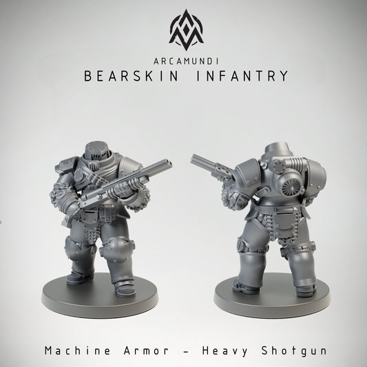 Bearskin Infantry - Machine Armor - Heavy Shotgun