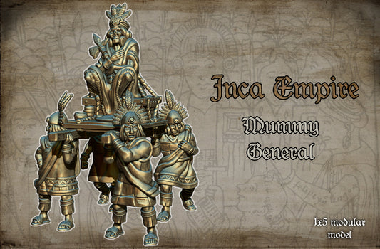 28mm Inca Empire Mummy General