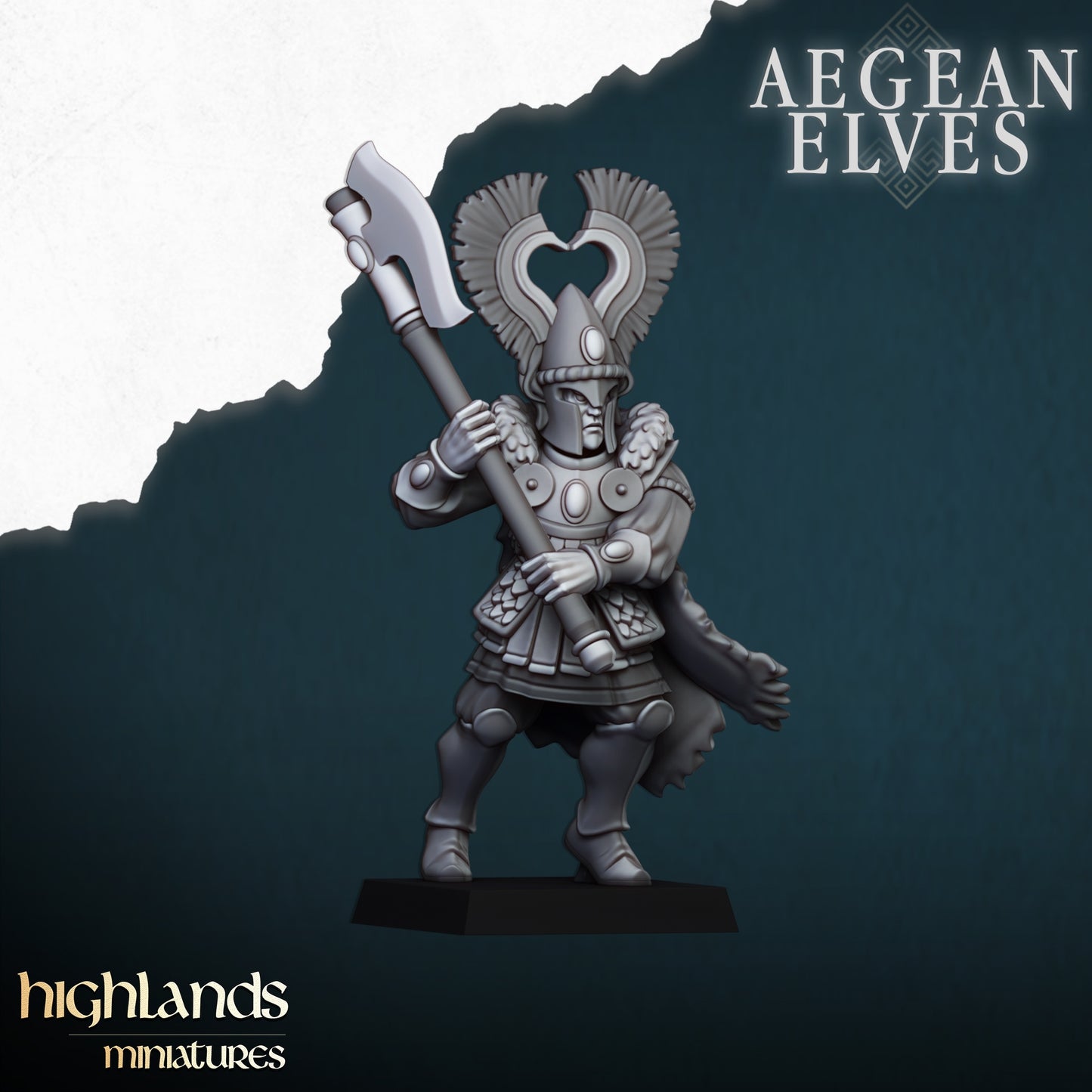28mm Nemean Lions - Aegean Elves