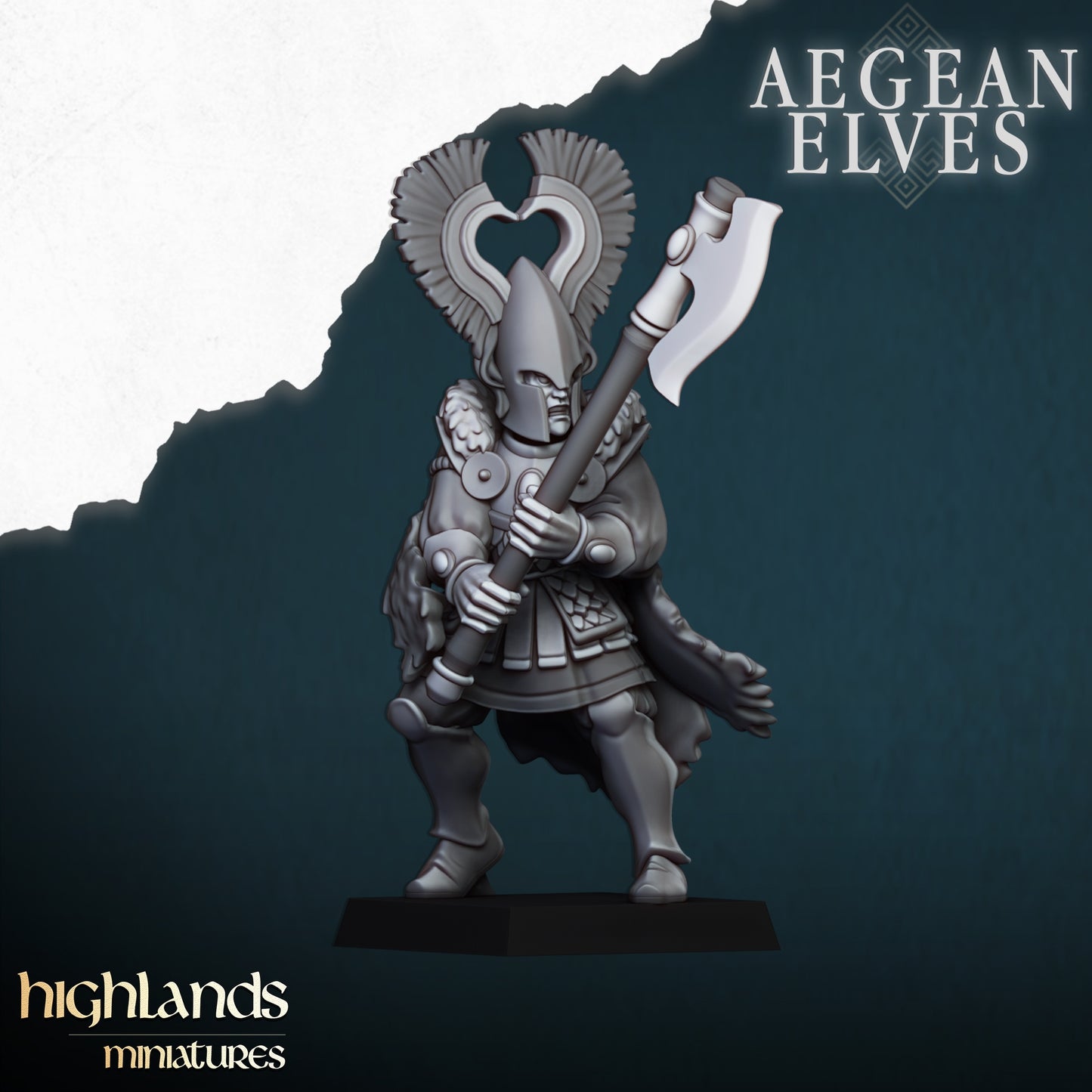28mm Nemean Lions - Aegean Elves