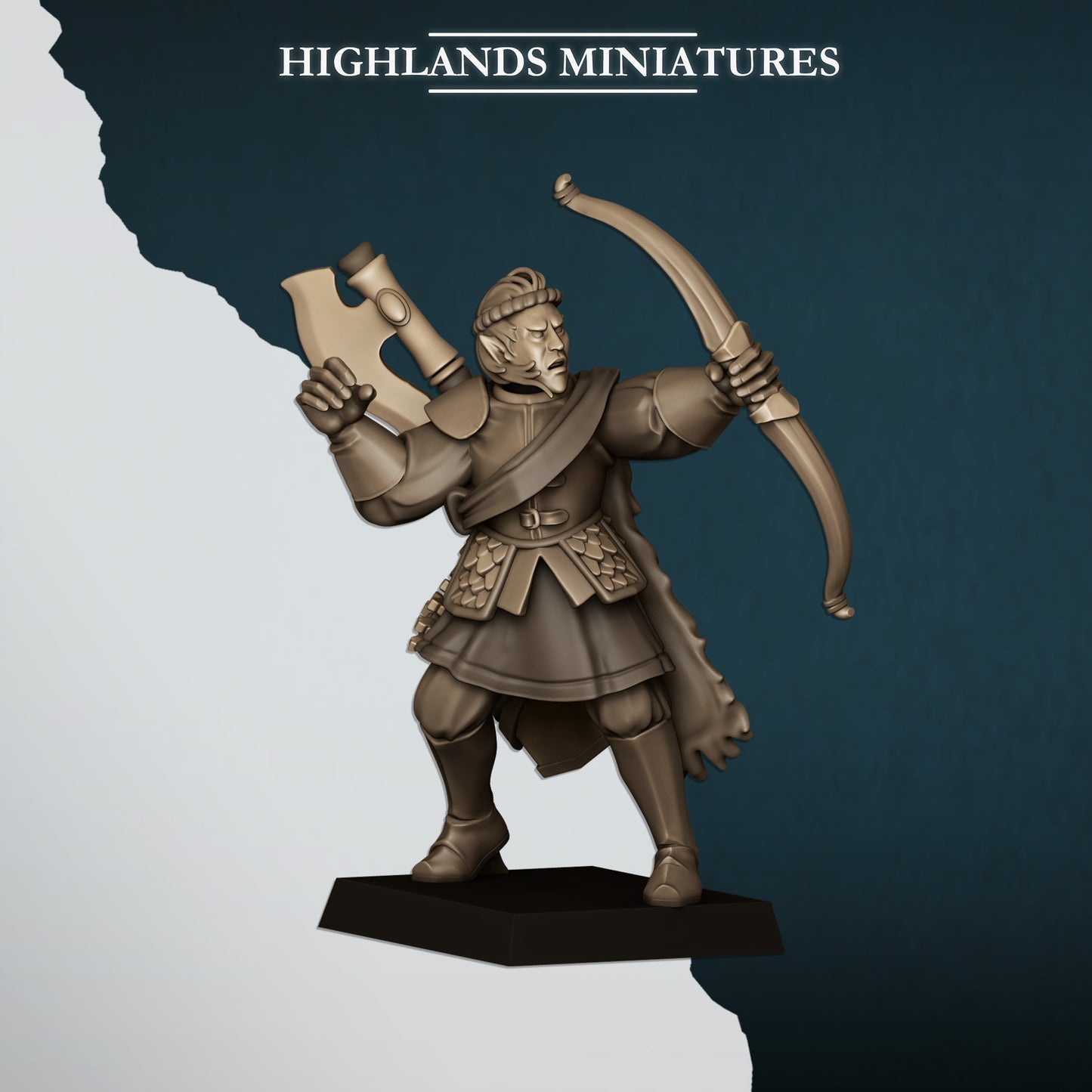 28mm Nemean Lions with Bows - Aegean Elves