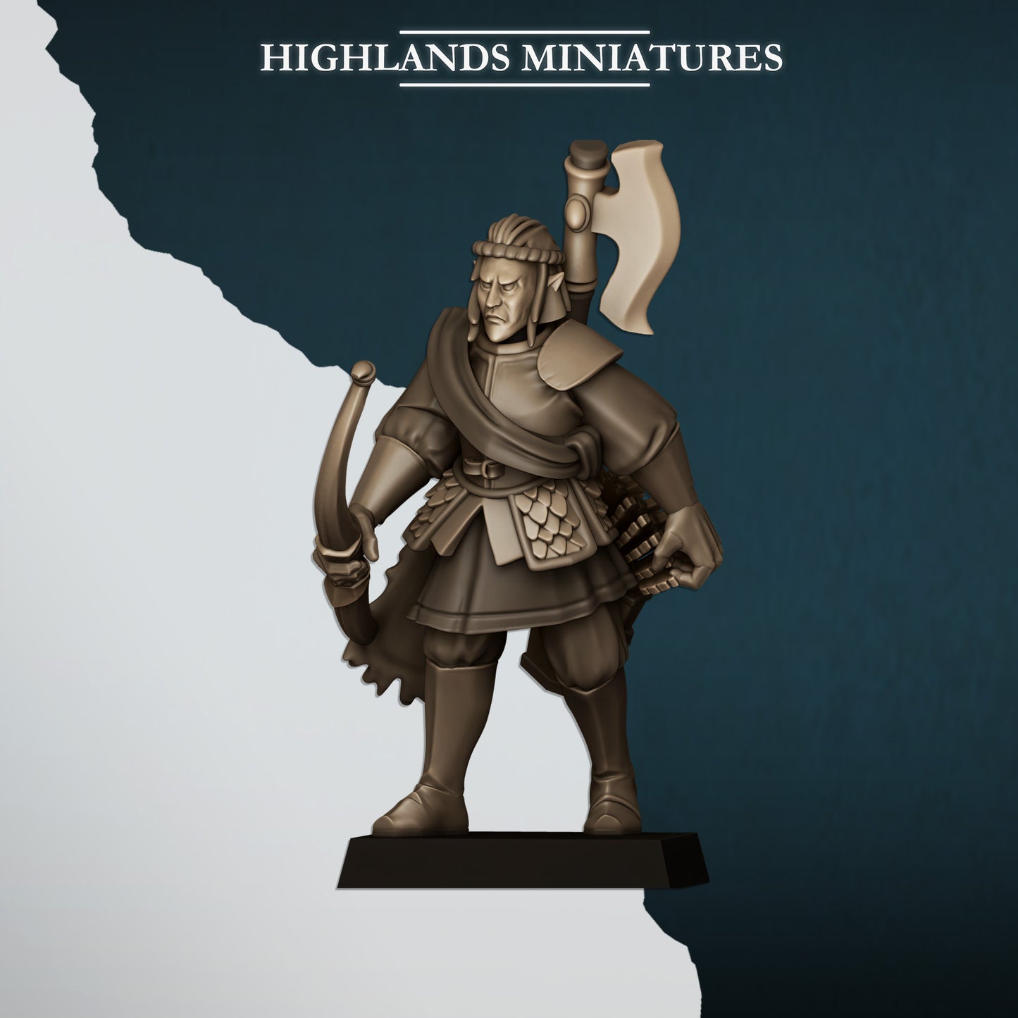 28mm Nemean Lions with Bows - Aegean Elves