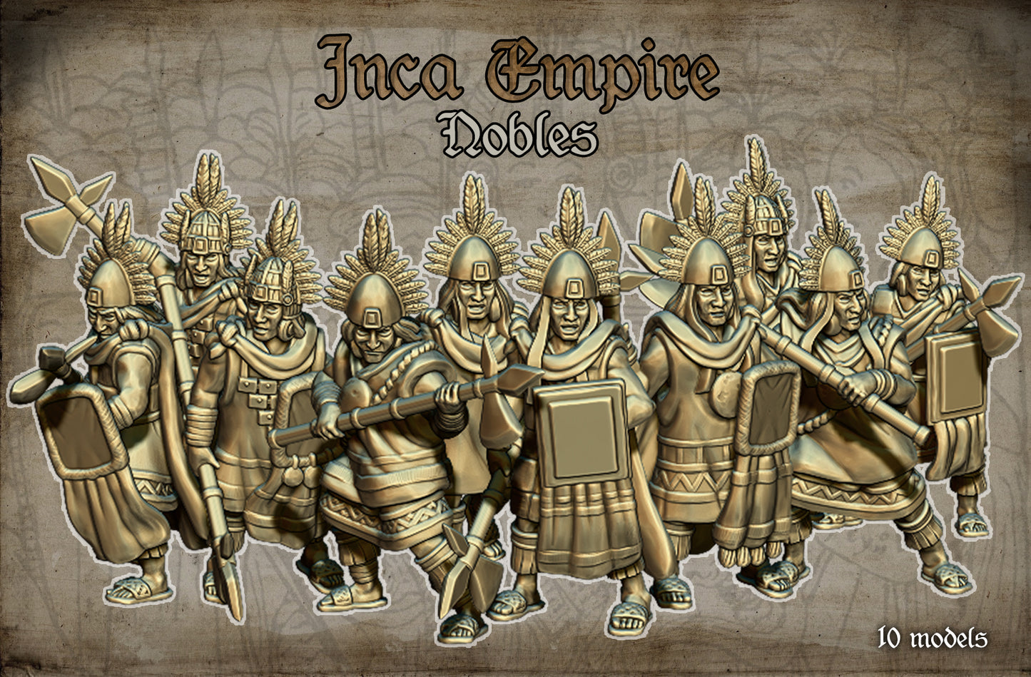 15mm Inca Empire Nobles