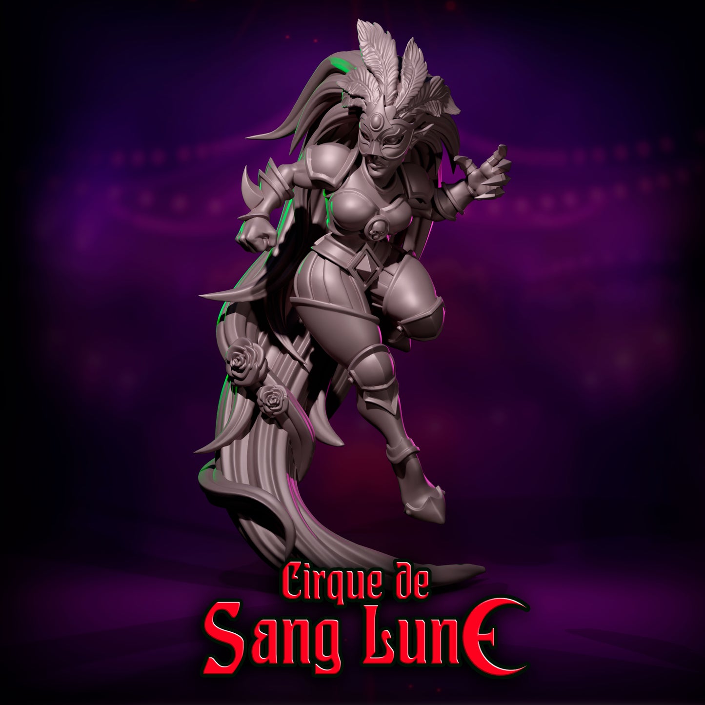 28mm Cirque de Sang Lune Support Staff