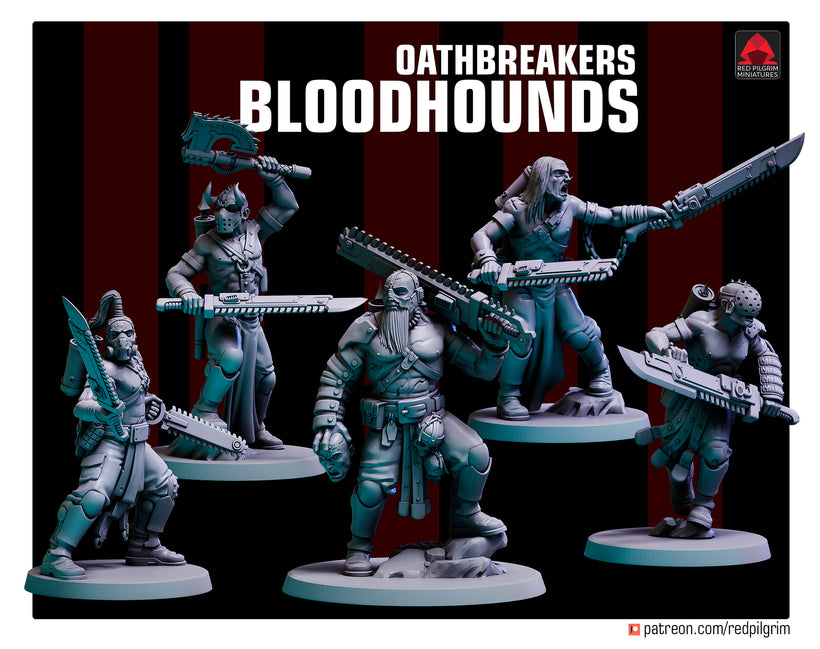 28mm Oathbreaker Bloodhounds