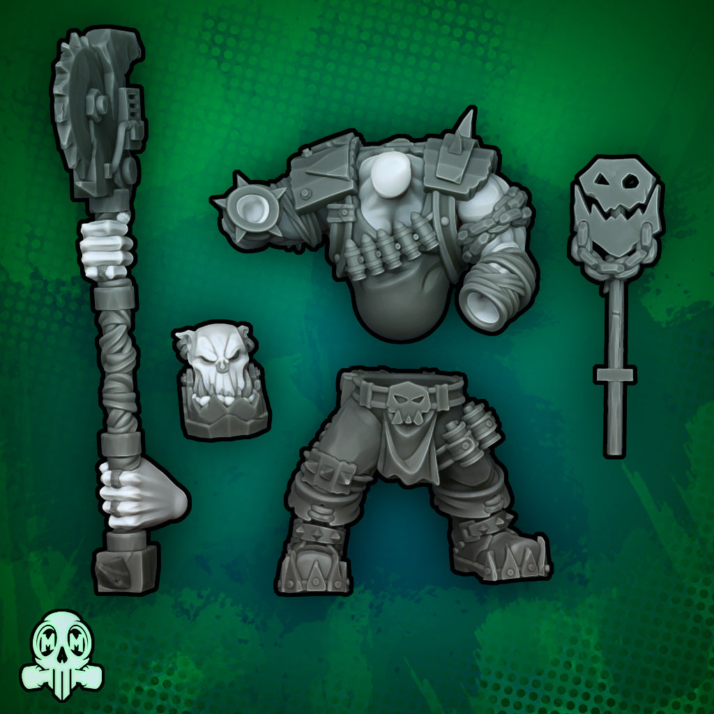 28mm Orc Serg Pack
