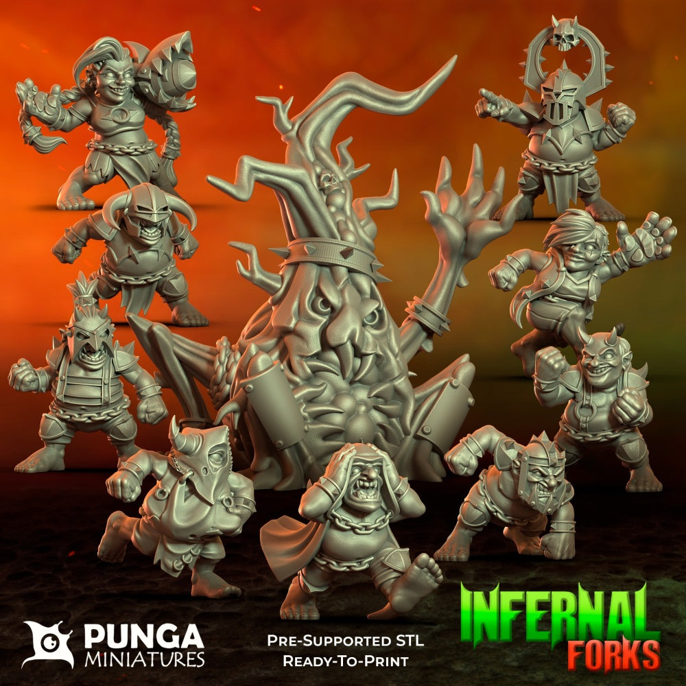 28mm Infernal Forks Team