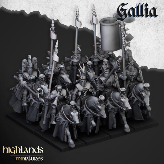 28mm Royal Knights - Gallia