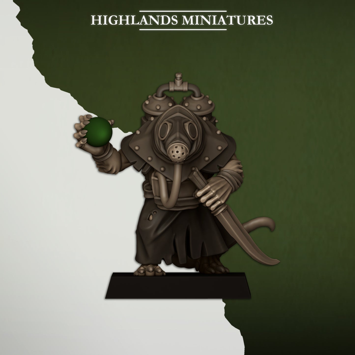 28mm Sewer Poison Porters - Sewer Vermin