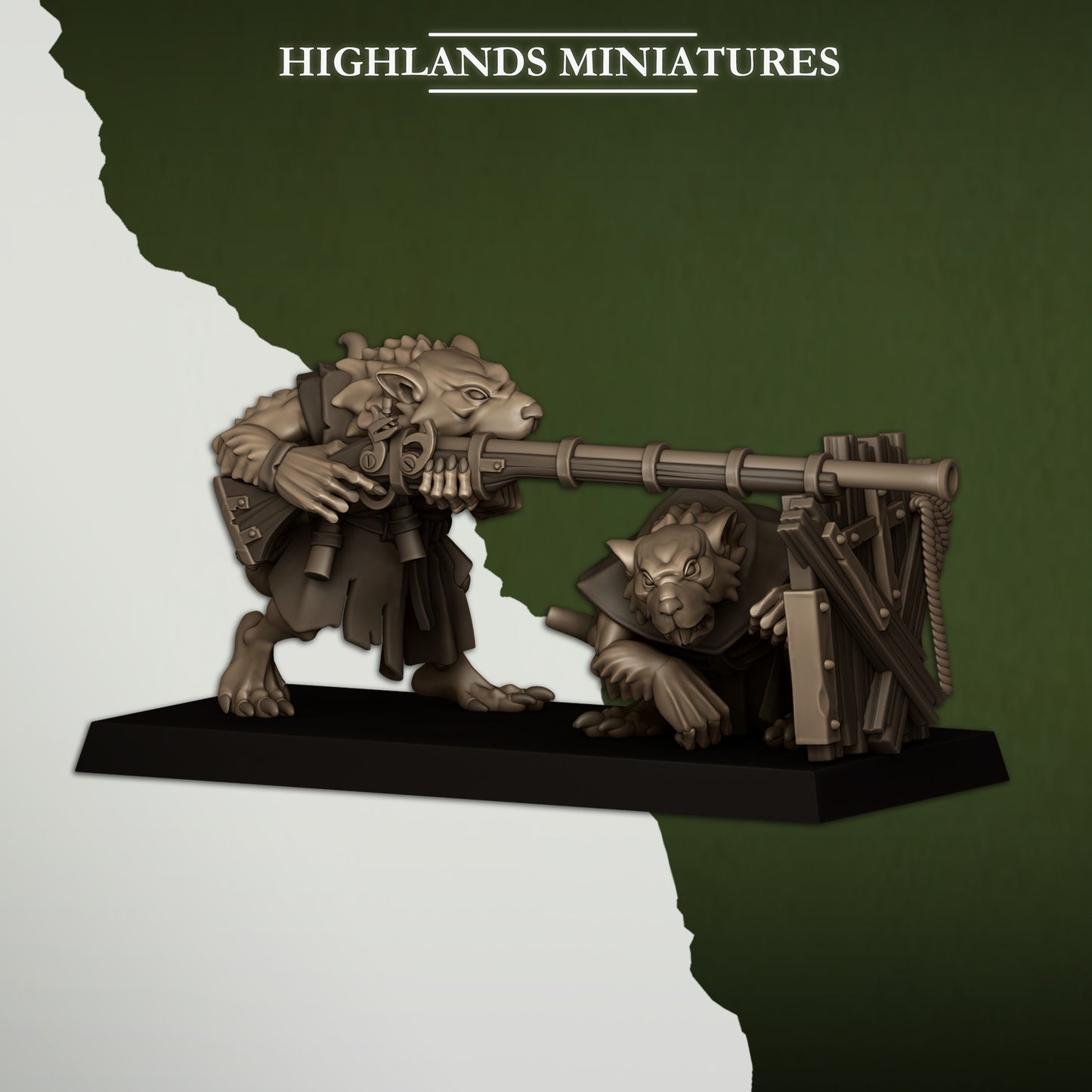 28mm Vermin Shooters Teams - Sewer Vermin