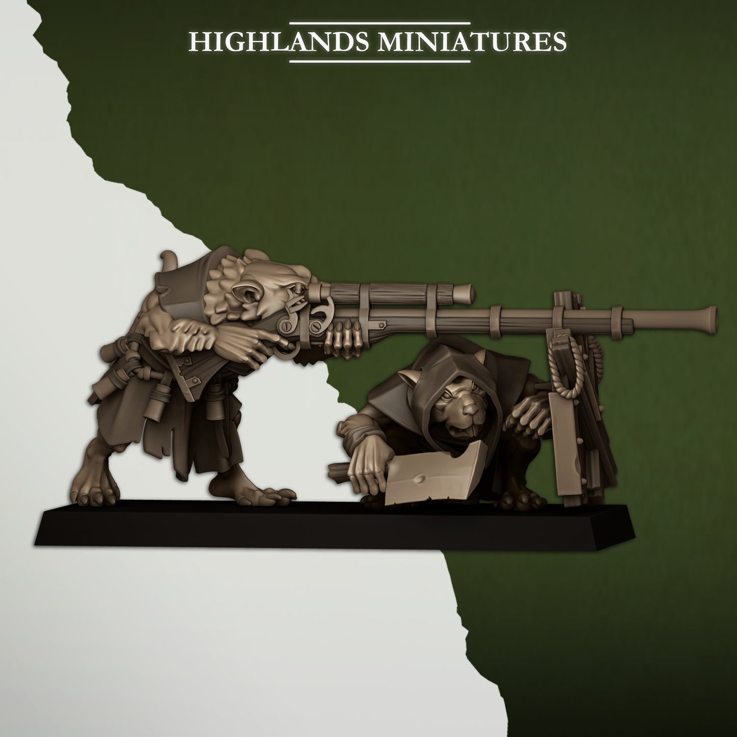 28mm Vermin Shooters Teams - Sewer Vermin