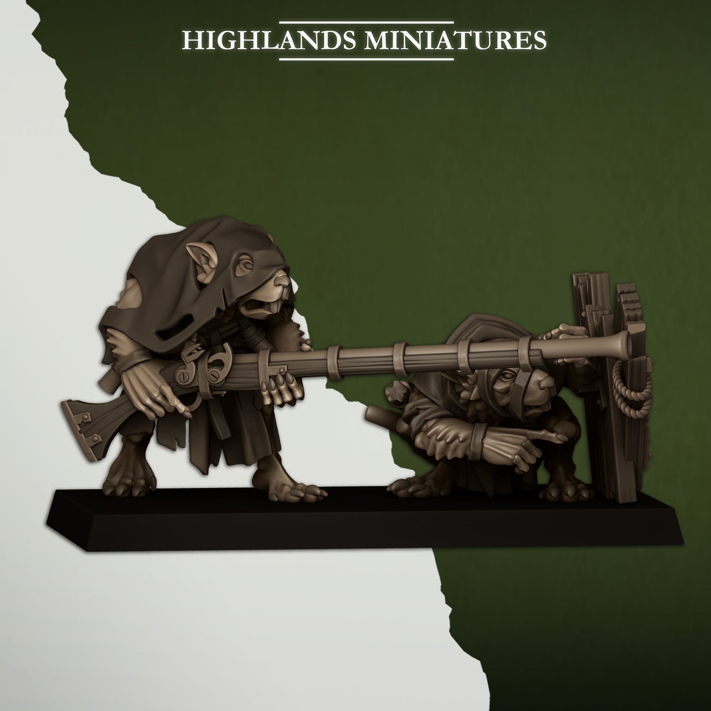 28mm Vermin Shooters Teams - Sewer Vermin