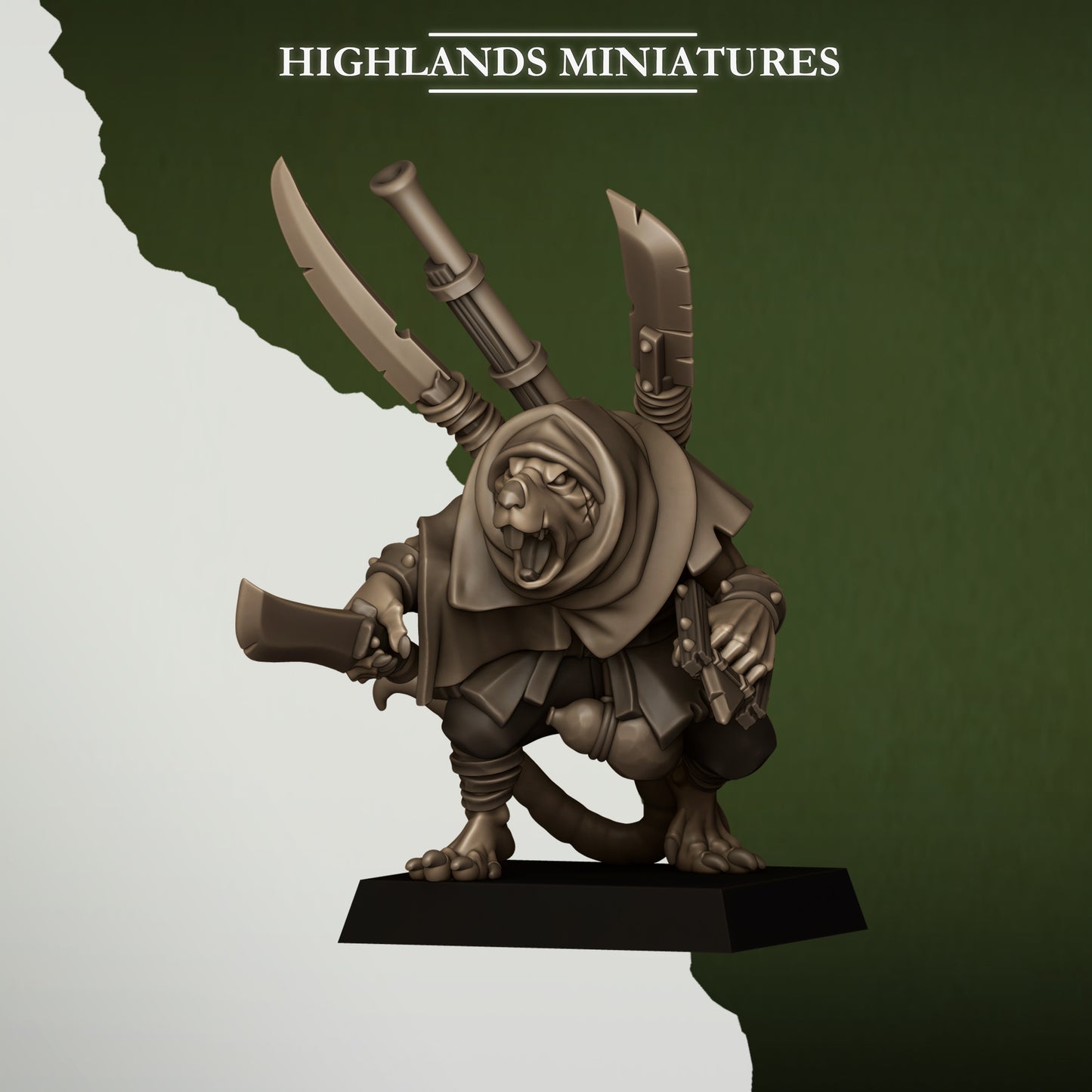 28mm Vermin Smuggler - Sewer Vermin